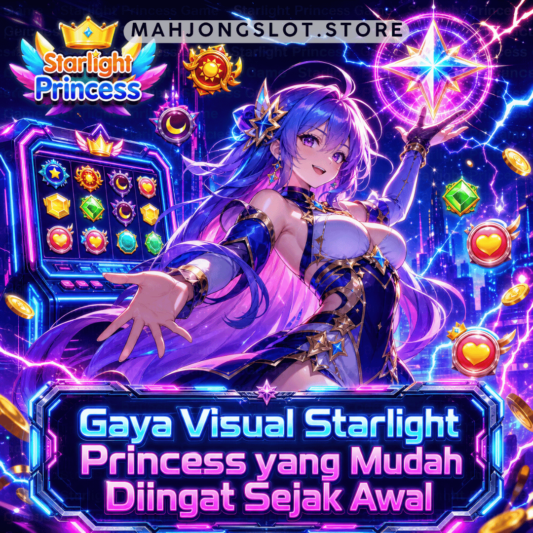 gaya visual Starlight Princess