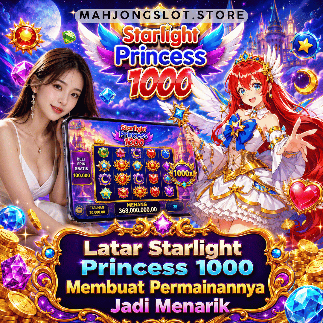 Latar Starlight Princess 1000 Membuat Permainannya Jadi Menarik